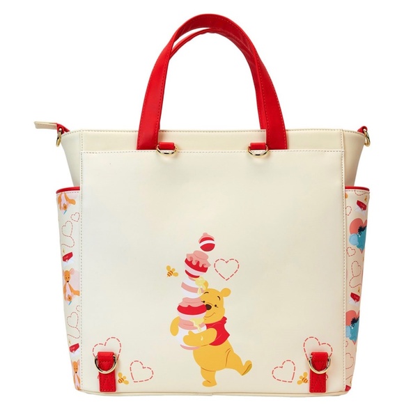 NWT Winnie The Pooh Valentines Day Tote - Picture 4 of 5